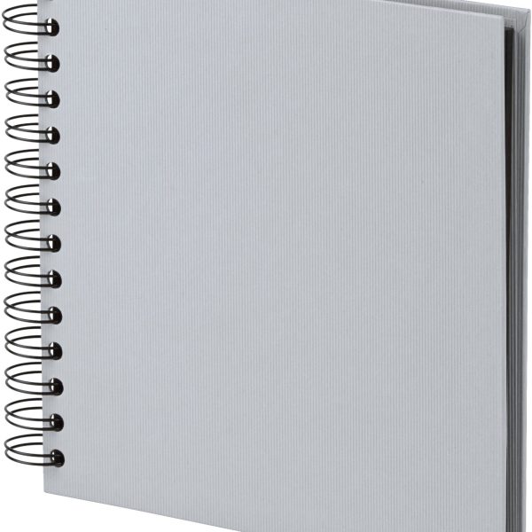 RÖSSLER Fotoalbum 18x18cm 1329452175 stone/schwarz