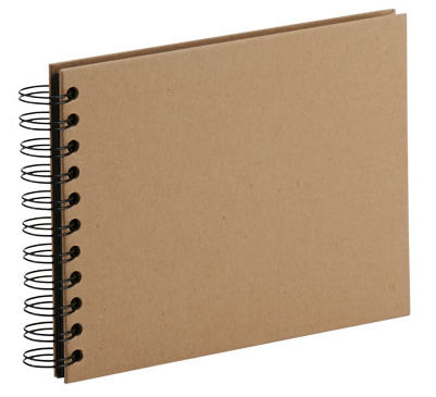 RÖSSLER Fotoalbum 1329452621 19.5x14.5cm, kraft/off-white