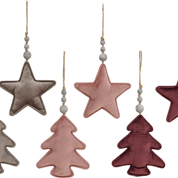 ROOST Weihnachtshänger 10022308 Samt ass.