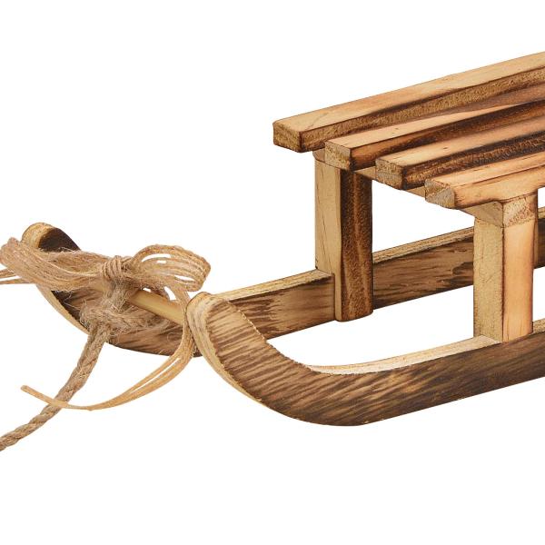 ROOST Weihnachtshänger 20x6x8cm 10028355 Schlitten aus Holz