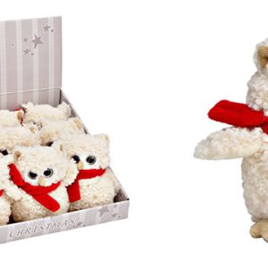 ROOST Eule 14x13x8cm 10036442 Plüsch