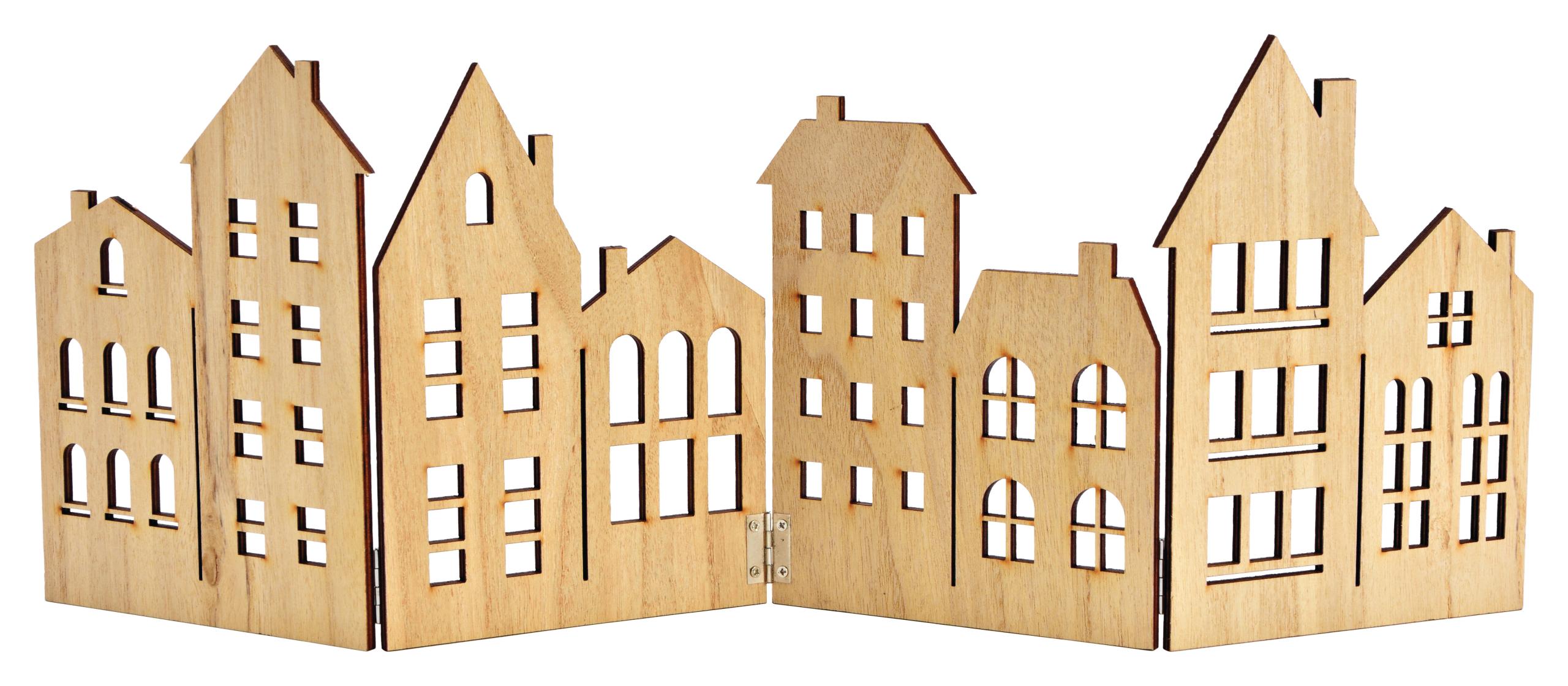 ROOST-10037568-4007698496173 ROOST Aufsteller Häuser 57x20cm 10037568 aus Holz – Hochwertig & günstig bei ShopDeca