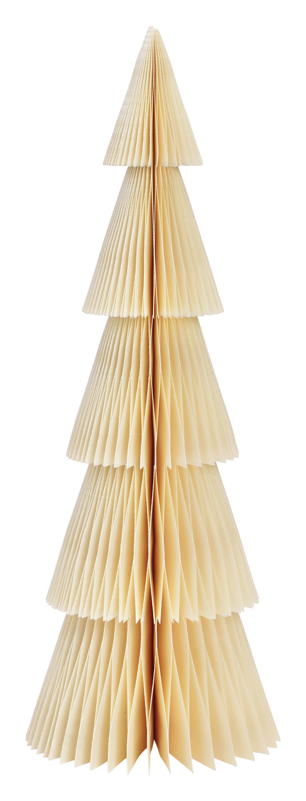 ROOST-10042021-4007698635350 ROOST Aufsteller Honeycomb 14x40cm 10042021 Tannenbaum, weiss – Hochwertig & günstig bei ShopDeca