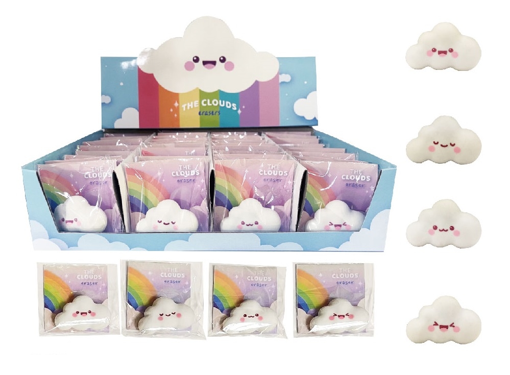 ROOST-4551-7612532056955 ROOST Radiergummi 4551 3D Wolke – Hochwertig & günstig bei ShopDeca