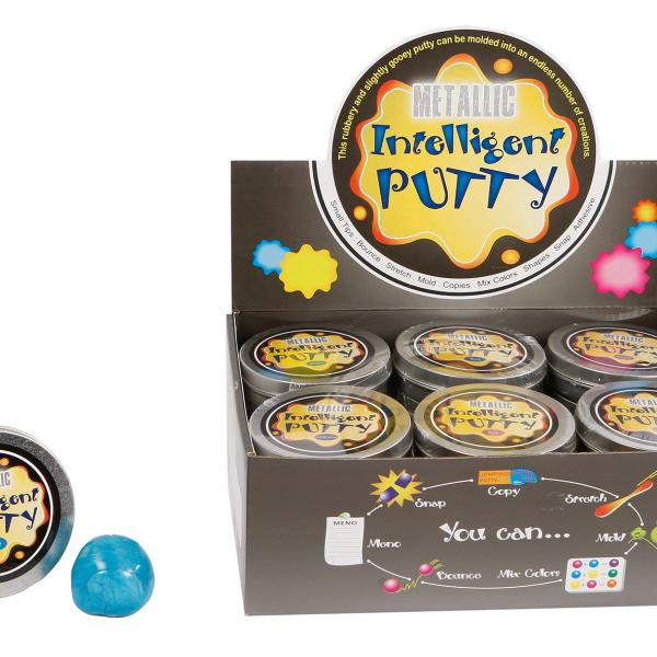 ROOST Intelligente Knete 620512 6 assortiert