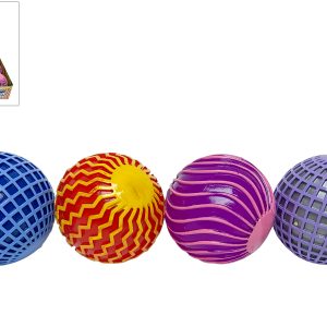 ROOST Hüpfball Disco mit Licht 621584 assortiert, 6cm