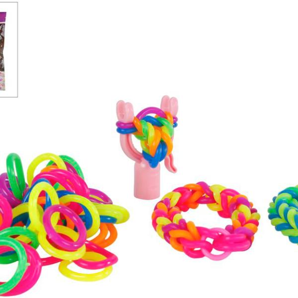 ROOST Loom Bands XL 621775 assortiert 72 Stück
