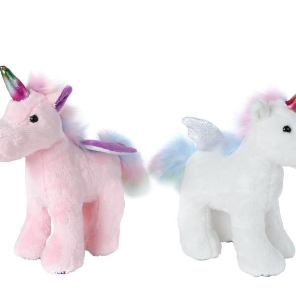 ROOST Plüsch Einhorn 22cm 660604 assortiert