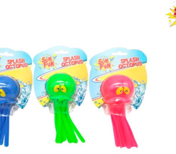 ROOST Wasserbälle 17cm 720640 Splash Octopus, assortiert
