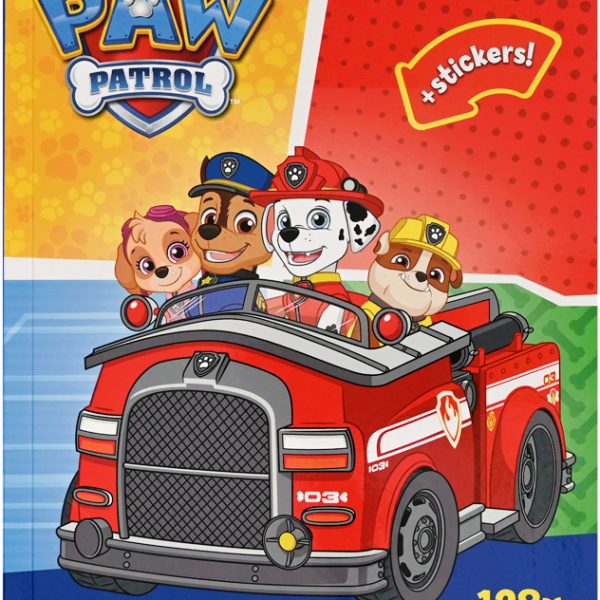 ROOST Aktivitäten- und Malbuch B1130 mit Paw Patrol Stickers