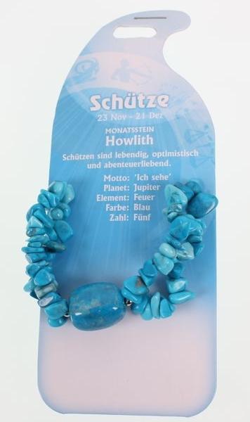 ROOST Armband Schütze G245 Howlith türkis