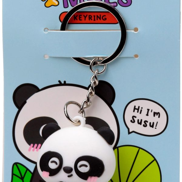 ROOST Schlüsselanhänger 5.5cm KEY281 Panda