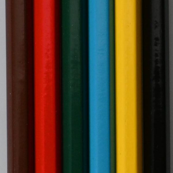 ROOST Farbstifte Mini KL320 4,5x8,7cm 6 Stück