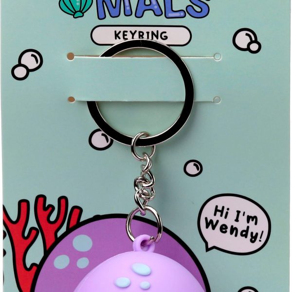 ROOST Schlüsselanhänger 4cm Key277 Oktopus