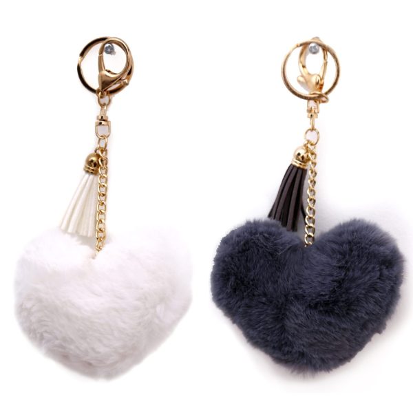 ROOST Schlüssel-/Taschenanhänger Lx0160 17x10cm Herz