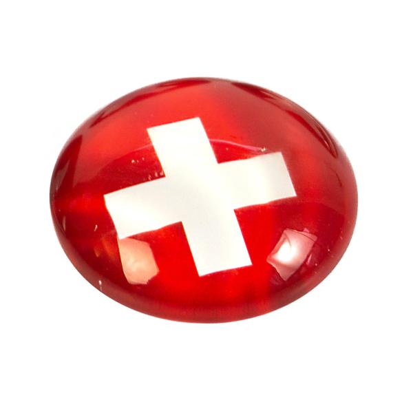 ROOST Magnet Schweizerkreuz Ø3.5cm PA-M2049 assortiert