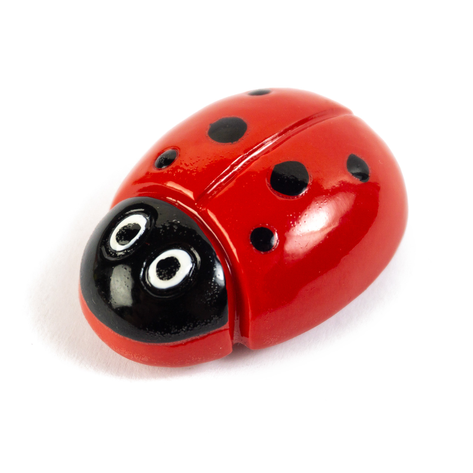 ROOST-PA-M2476-7640420952676 ROOST Magnet Marienkäfer 4x3cm PA-M2476 rot, schwarz – Hochwertig & günstig bei ShopDeca