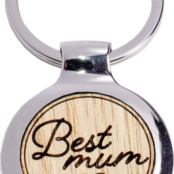 ROOST Schlüsselanhänger 3.5x3cm SA317 Best Mum, rund