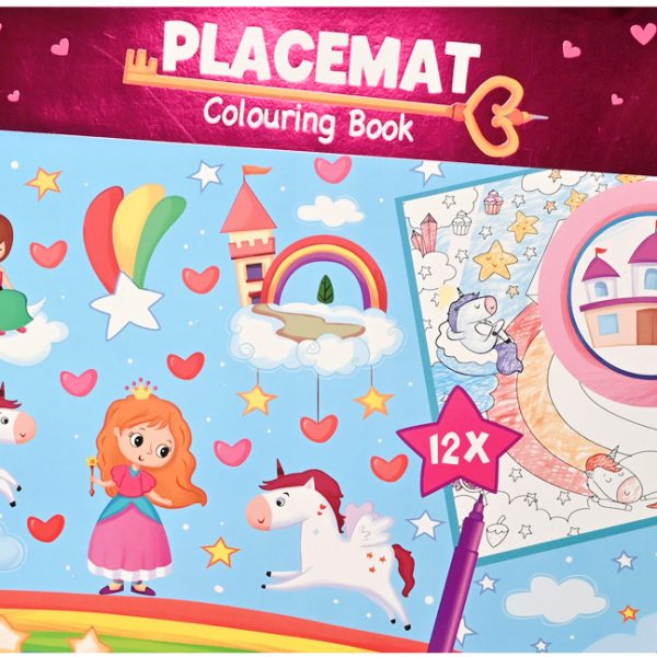 ROOST Malblock Tischset 30x42cm SC830 2 Stück assortiert