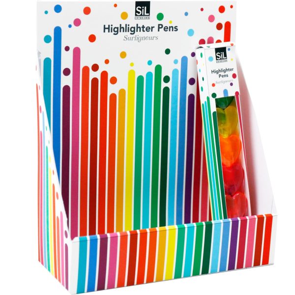 ROOST Leuchtmarker Heart ST7259 6 Stück, assortiert