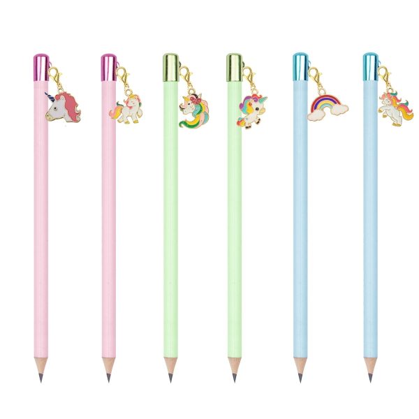 ROOST Bleistift Einhorn Anhnänger HB TSKY-P2504 assortiert