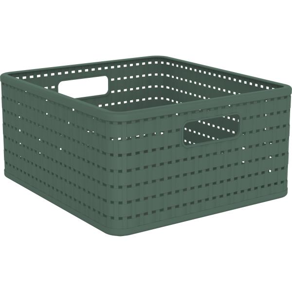 ROTHO Korb Country 14lt 1116805151PC Deep Forest grün 328×300×160mm