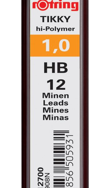 ROTRING Minen HB S0312700 1,0mm 12 Stück