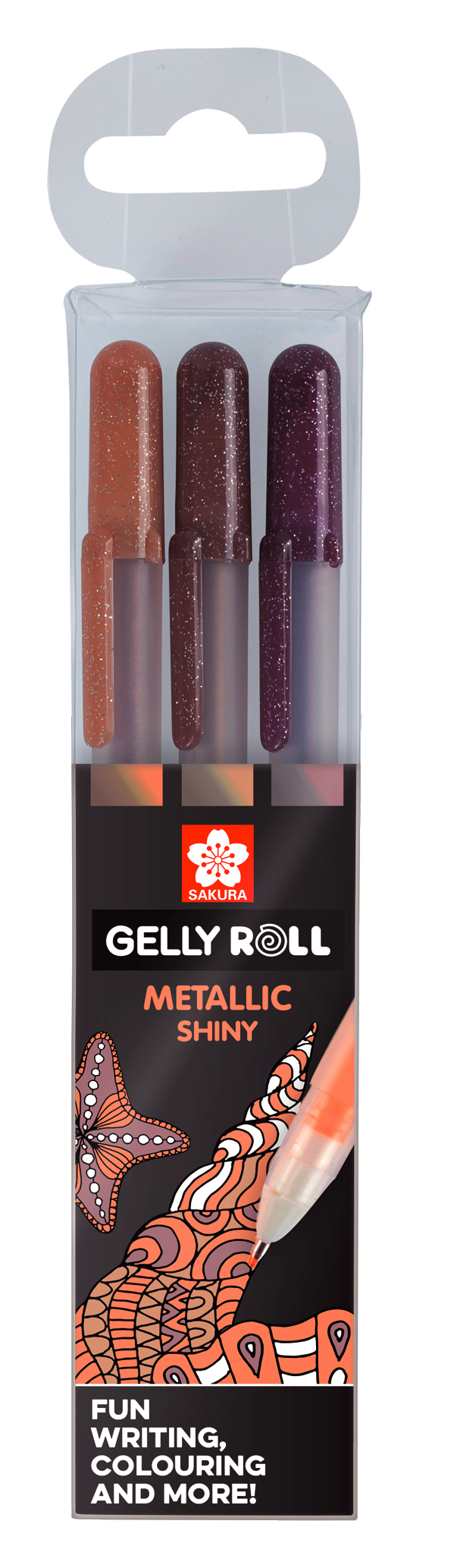 SAKURA-POXPGBMET3D-8712079395858 SAKURA Gelly Roll 0.5mm POXPGBMET3D Metallic Nature 3 Stück – Hochwertig & günstig bei ShopDeca