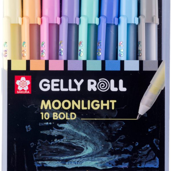 SAKURA Gelly Roll 0.50mm POXPGBMOO8 Moonlight Pastel 10 Stück