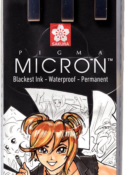SAKURA Manga Pigma Micron Set POXSDKMAN3 3 Stück