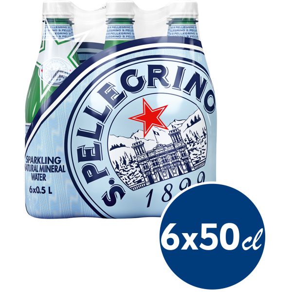 SAN PELLEGRINO mit Kohlensäure 12353482 50cl, 6 Stk.