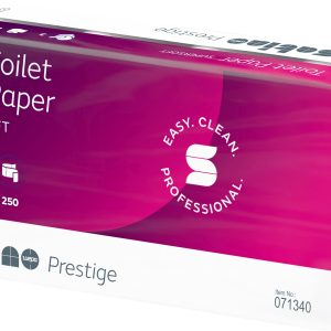 SATINO Toilettenpapier Prestige 572051 3-lagig, 8 Rollen à 250 Blatt