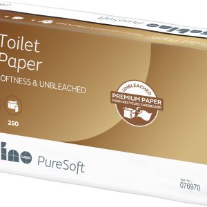 SATINO Toilettenpapier PureSoft 628528 3-lagig, 8 Rollen à 250 Blatt