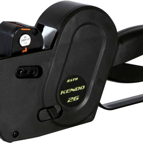 SATO Preisauszeichner KENDO 26 03006 schwarz, 26x12mm 6 Ziffern