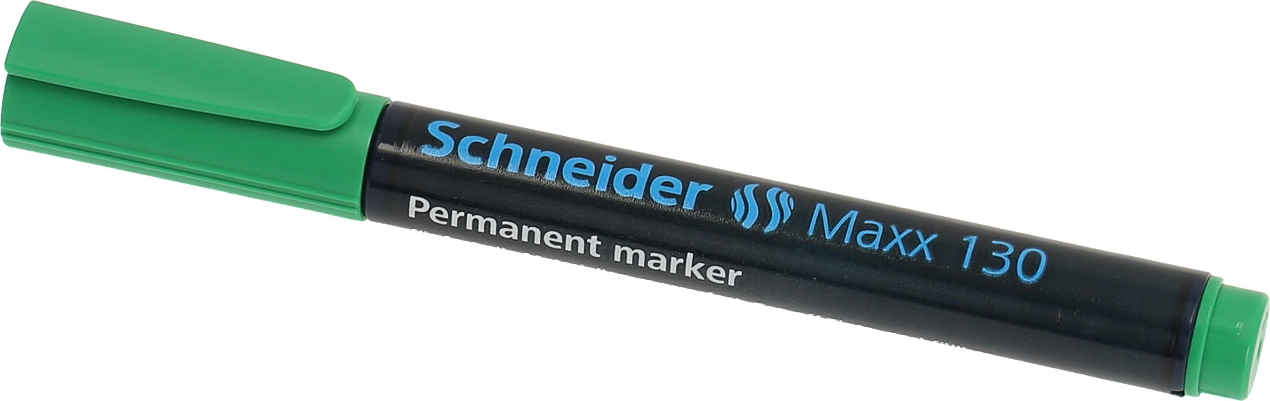 SCHNEIDER-000069-04-4004675006462 SCHNEIDER Permanent Marker MAXX 130 000069-04 grün. Rundspitze – Hochwertig & günstig bei ShopDeca
