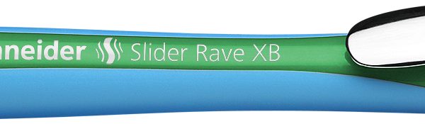 SCHNEIDER Kugelschreiber Rave 0.7mm 132504 grün, nachfüllbar