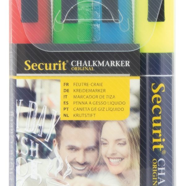 SECURIT Kreidestift 2-6mm SMA510-V4 ass. 4 Stück