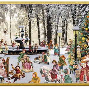 SELLMER Weihnachtskarte B6 99155 Verschneiter Brunnen