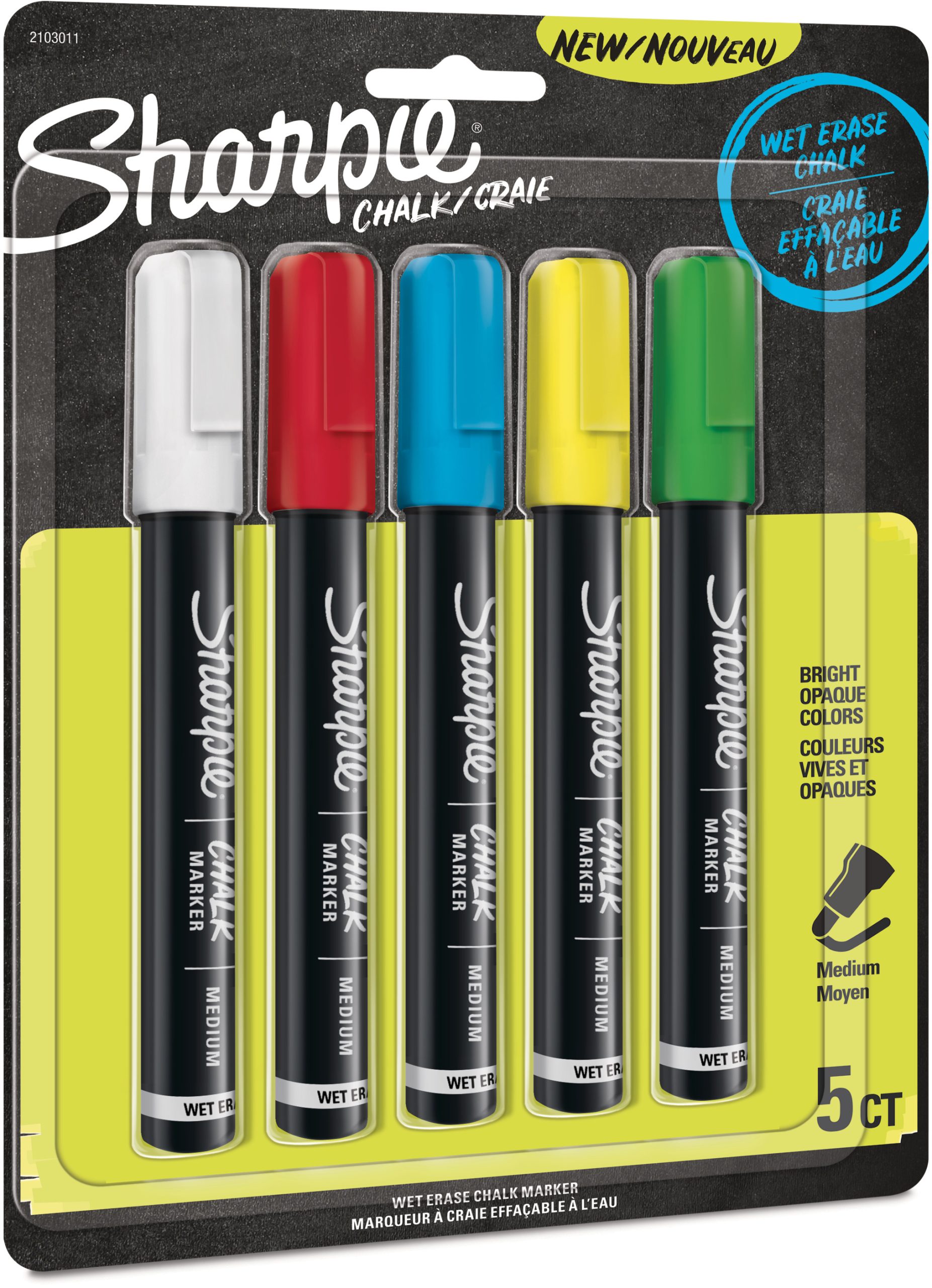 SHARPIE-2157733-3026981577338 SHARPIE Kreidemarker 2157733 5 Stück – Hochwertig & günstig bei ShopDeca
