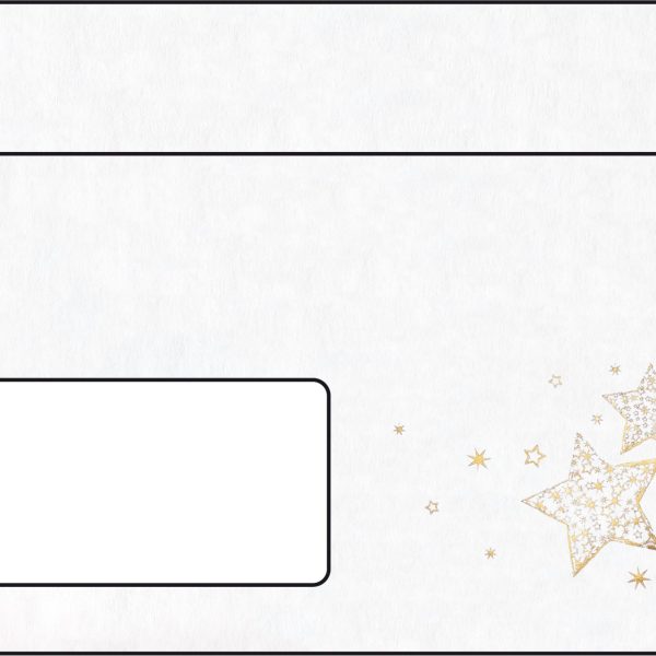 SIGEL Weihnachts Umschläge C6/5 DU045/W Golden Glow 50 Stück