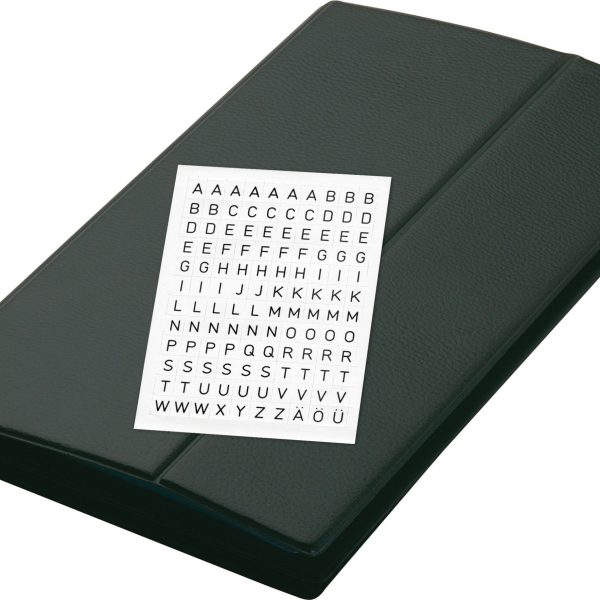 SIGEL Visitenkarten-Mappe 300x180mm VZ175 schwarz für 288 Karten