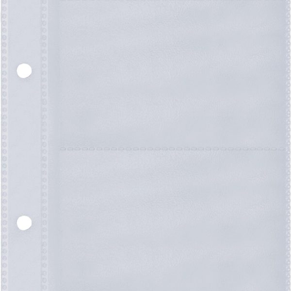 SIGEL Visitenk.-Ringb.Hüllen 90x58mm VZ350 1-reihig, A-Z, 10 Stück