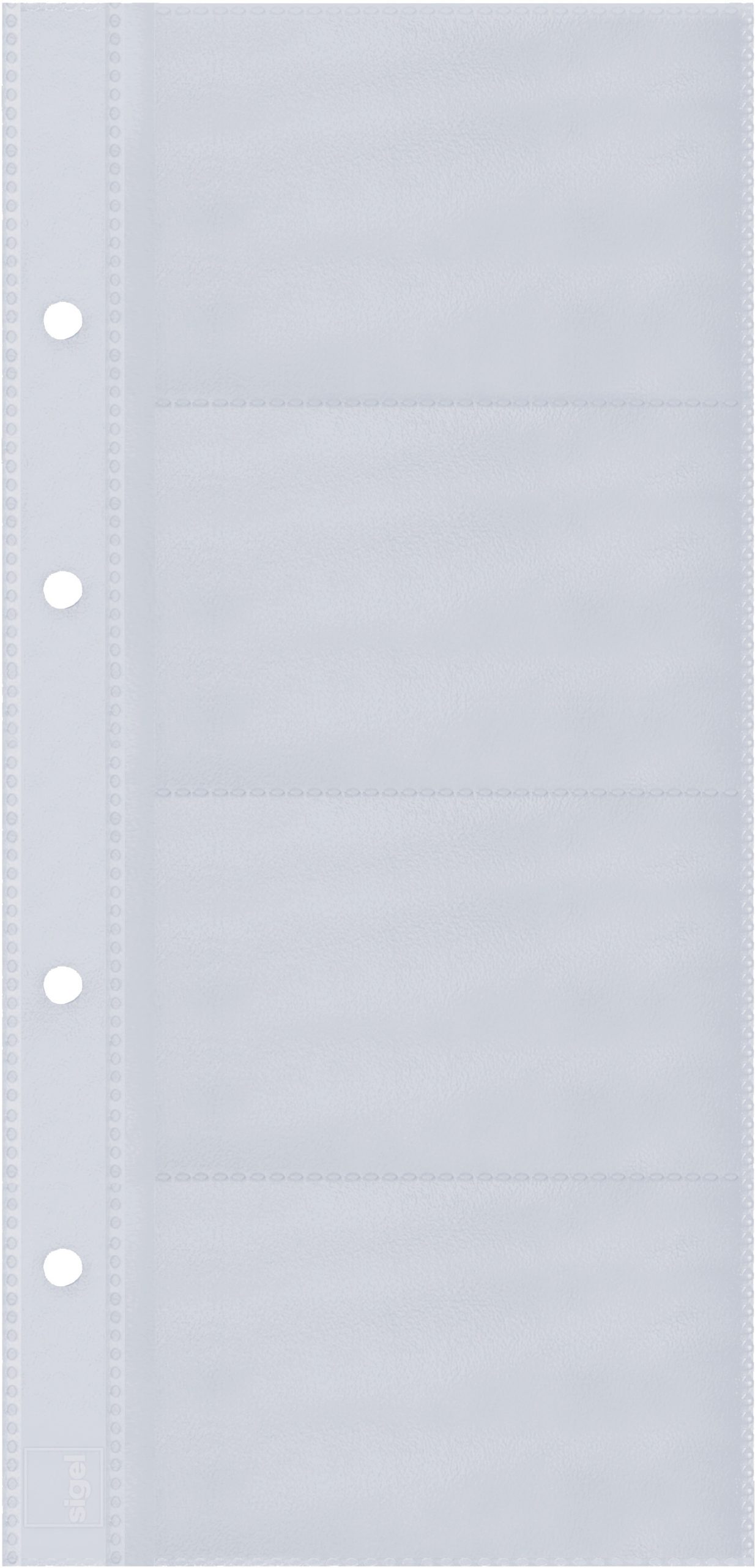 SIGEL-VZ350-4004360980350 SIGEL Visitenk.-Ringb.Hüllen 90x58mm VZ350 1-reihig, A-Z, 10 Stück – Hochwertig & günstig bei ShopDeca