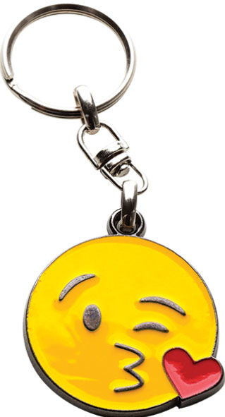 SILCA Schlüsselanhänger Kuss AVK7258 nickel