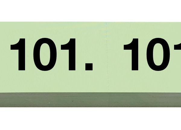 SIMPLEX Garderobenblock 101-200 13081 grün 100 Blatt