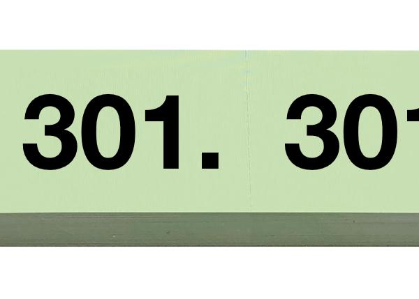 SIMPLEX Garderobenblock 301-400 13095 grün 100 Blatt