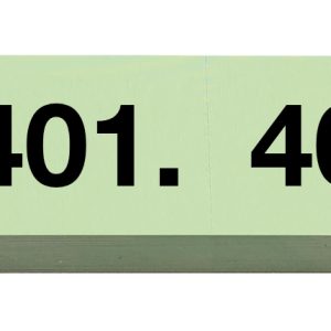 SIMPLEX Garderobenblock 401-500 13102 grün 100 Blatt