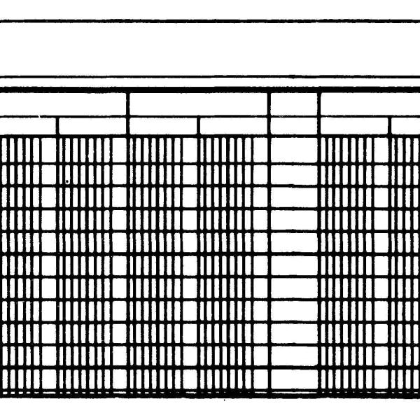 SIMPLEX US Journal 35,5×21cm 19585 blau 20 Blatt