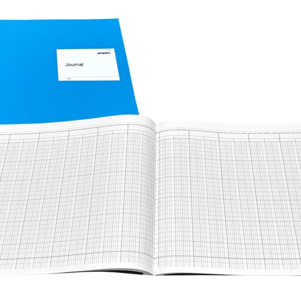SIMPLEX US Journal 44,5×29,7cm 19589 blau 20 Blatt