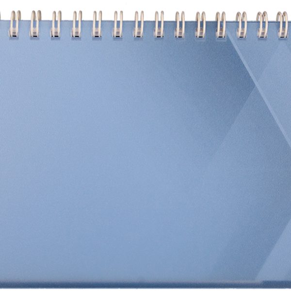 SIMPLEX Querkalender Colors 2026 40655.26 1W/2S blau ML 29x10.5cm